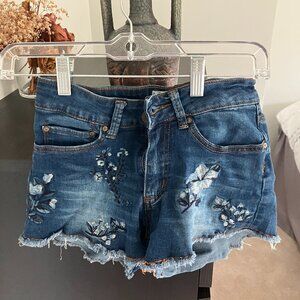Blue Jean Shorts